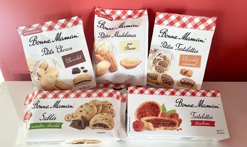 Biscuit Bonne Maman à recevoir gratuitement pour un test produit en vidéo UGC sur tested4you, l'application dédiée aux tests